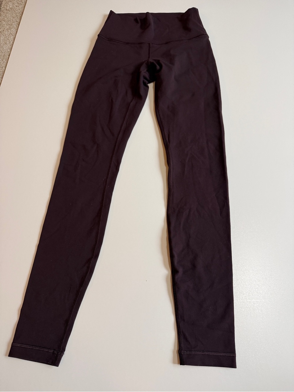 Lululemon Women’s Wunder Hi-Rise Legging Pants - Black Currant - Size 4